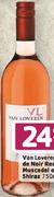 Van Loveren Blanc de Noir Red Muscadel-750ml