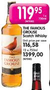 The Famous Grouse Scotch Whisky-750ml