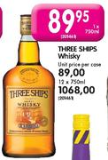 Three Ships Whisky-750ml