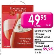 Robertson Natural Sweet Rose-3Ltr 