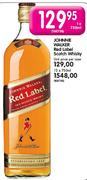 Johnnie Walker Red Label Scotch Whisky-12 x 750ml