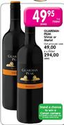 Guardian Peak Shiraz or Merlot-750ml