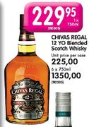 Chivas Regal 12 Yo Blended Scotch Whisky-750ml