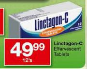Linctagen-C Effervescent Tablets-12's
