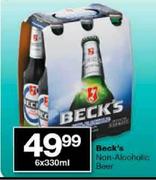 Beck's Non-Alcoholic Beer-6x330ml