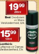 Brut Deodorant Vir Mans Verskeidenheid, Elk-200ml