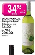 Sauvignon.Com Sauvignon Blanc-750ml