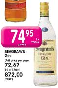 Seagram's Gin-750ml