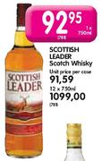 Scottish Leader Scotch Whisky-750ml