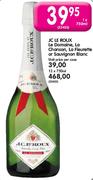 JC LE ROUX Le Domaine,La Chanson,La Fleurette or Sauvignon Blanc-12 x 750ml