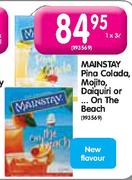Mainstay Pina Colada,Mojito,Daiquiri or ...On The Beach-3Ltr