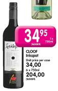 Cloof Inkspot-6 x 750ml