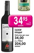 Cloof Inkspot-750ml