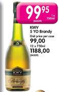 KWV 5 Yo Brandy-12 x 750ml