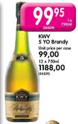 KWV 5 Yo Brandy-750ml