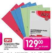 Aro Suspension Files-Per 25 Pack