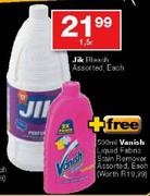 Jik Bleach Assorted-1.5l