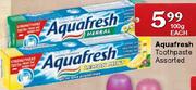 Aquafresh Toothpaste Assorted-100g each