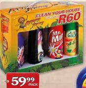 Africa Jones Cleaning Caddy Pack-per pack