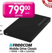 Freecom Mobile Drive Classic 500GB Each 