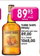 Three Ships Whisky-12 x 750ml 