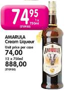 Amarula Cream Liqueur-12 x 750ml 