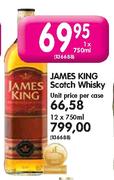 James King Scotch Whisky-12 x 750ml