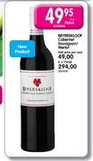 Beyerskloof Cabernet Sauvignon/Merlot-6x750ml