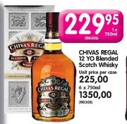 Chivas Regal 12 YO Blended Scotch Whisky-6 x 750ml