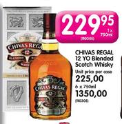 Chivas Regal 12 YO Blended Scotch Whisky-1 x 750ml