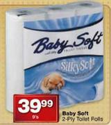 Baby Soft 2-Ply Toilet Rolls-9's