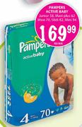 Pampers Active Baby Junior 58-Per Pack