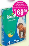 Pampers Active Baby Midi 82-Per Pack