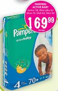 Pampers Active Baby Maxi 70-Per Pack