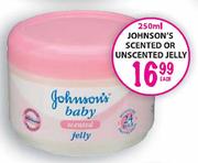Johnson's Scented or Unscented Jelly-250ml