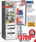 KIC Fridge/Freezer-348 Ltr (6035/2ME)