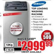 Samsung Top Loading Washing Machine-13kg (WA13V9XIP/LIP)