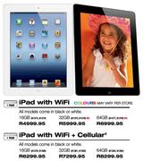 iPad with WiFi + Cellular-64GB Each