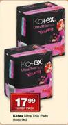 Kotex Ultra Thin Pads Assorted-10's Per Pack