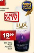 Lux Body Wash Assorted-400ml