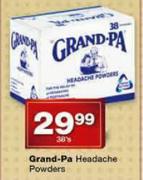 Grand-Pa Headache Powders-38's