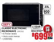 Defy Classic Electronic Microwave-23ltr