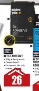Buliders Pride Tile Adhesive-20kg