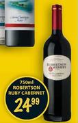 Robertson Ruby Cabernet-750ml