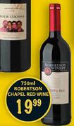 Robertson Chapel Red Wine-750ml