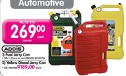 Addis Fuel Jerry Can-25Ltr Each