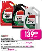 Castrol Motor Oil SAE 40-5Ltr Each