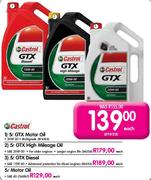 Castrol GTX Diesel  SAE 15W-40-5Ltr Each