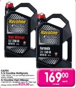 Caltex Havoline Multigrade SAE 15W-40-5Ltr Each