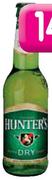 Hunter's Extra Dry Cider NRB-24x330ml